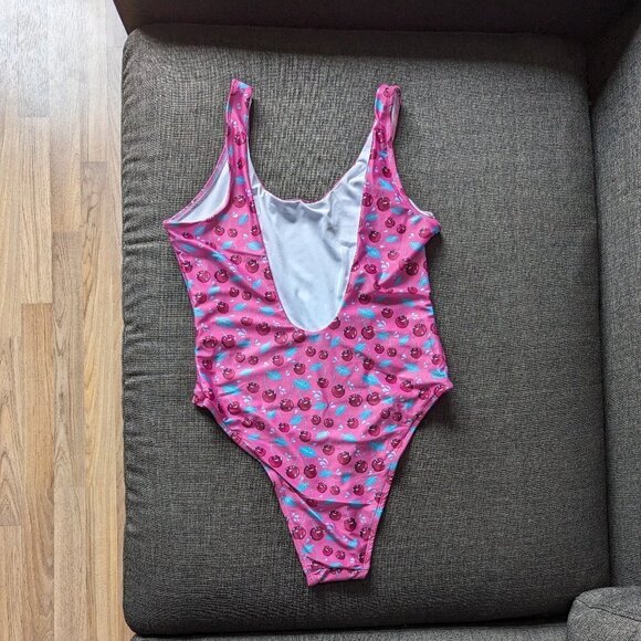 NWT Little Victory x Hayley Elsaesser Dark Cherry Print One Piece Swimsuit - Picture 2 of 11